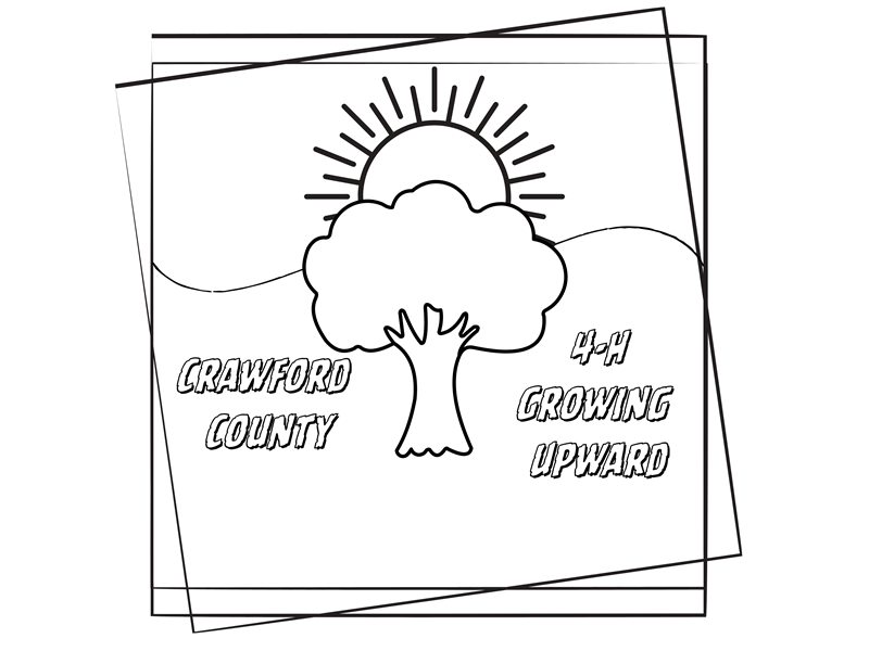Logo for 2026 Crawford County 4-H Fair